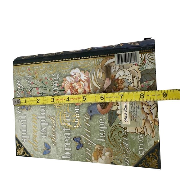 Inspirational Hardcover Journal With Floral & Butterfly Design Gold Accents Line - Picture 10 of 16